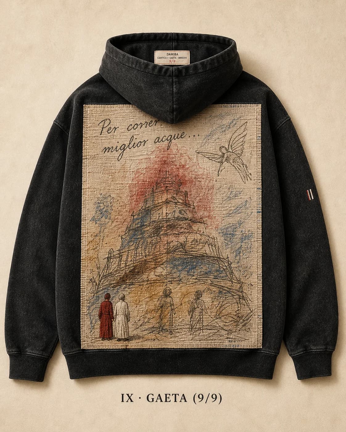 Gaeta hoodie study