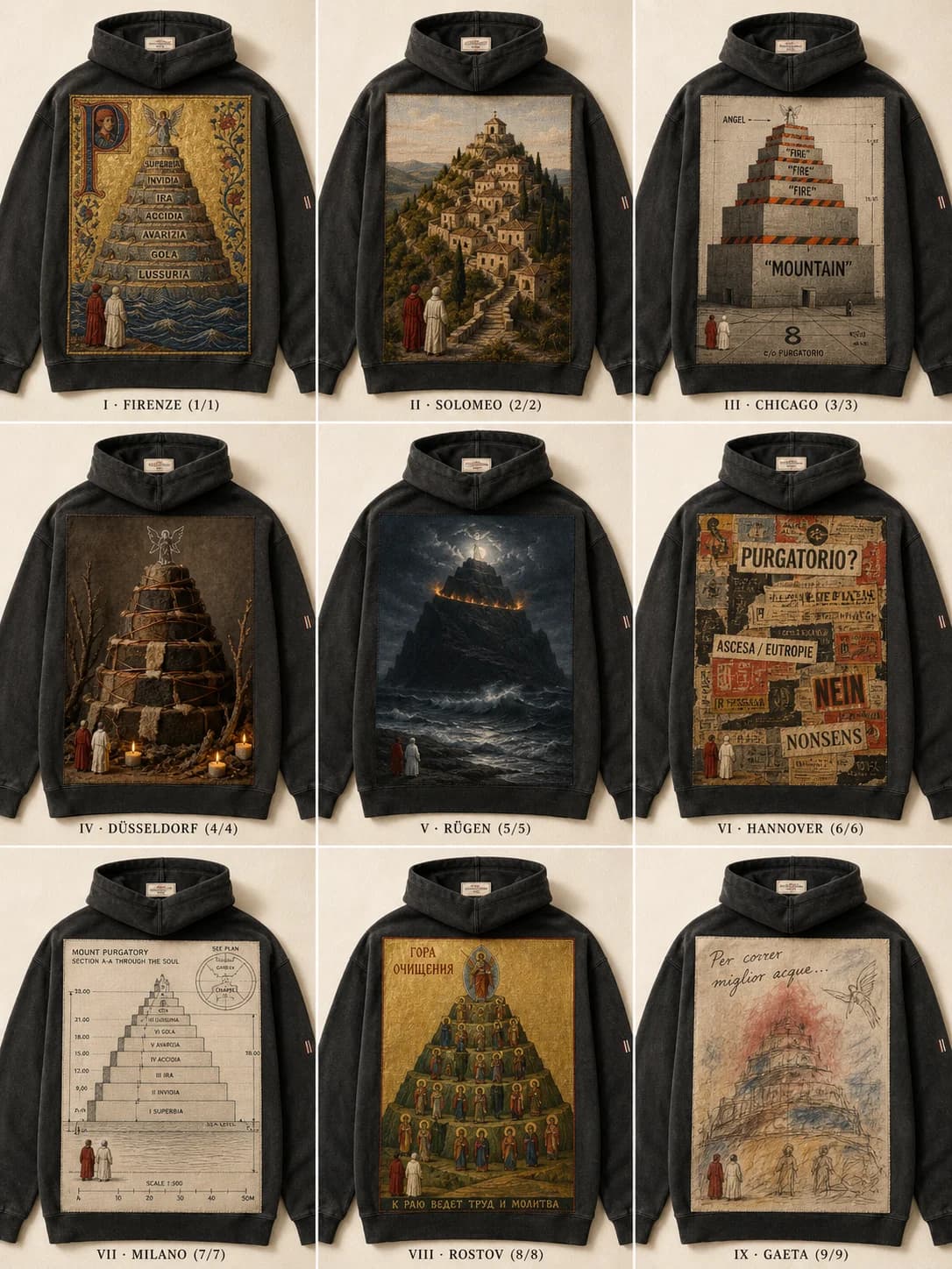 Novem Imagines capsule sheet