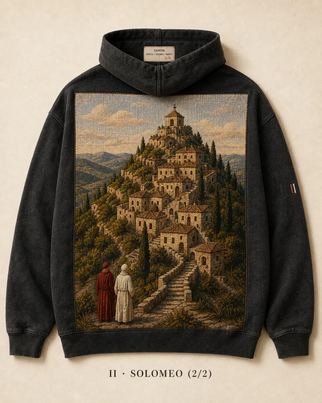 Solomeo hoodie study