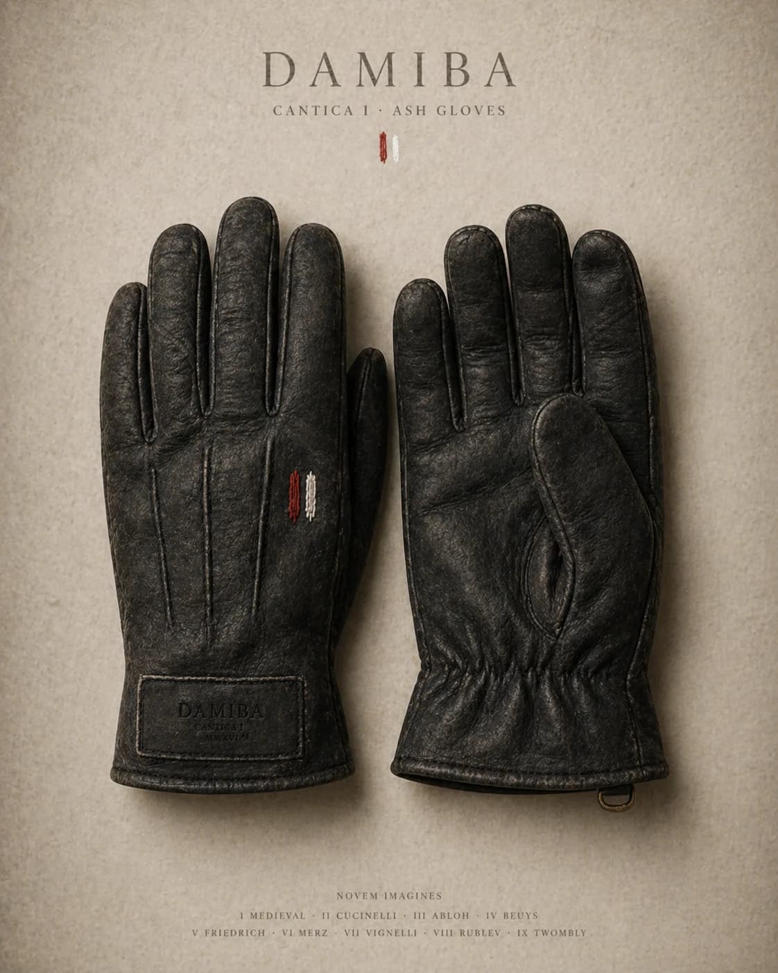 Cantica I ash gloves