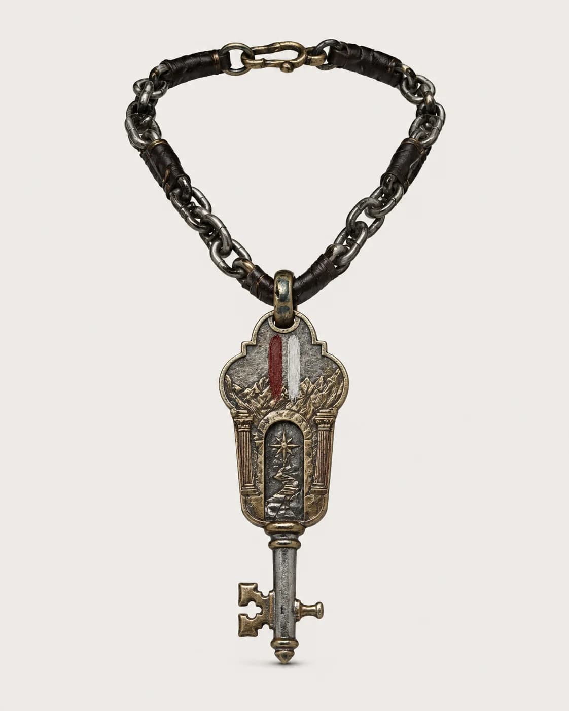 Cantica I key pendant necklace