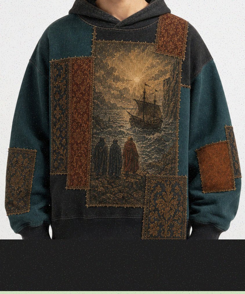 A Cantica I look in handwoven Faso Dan Fani