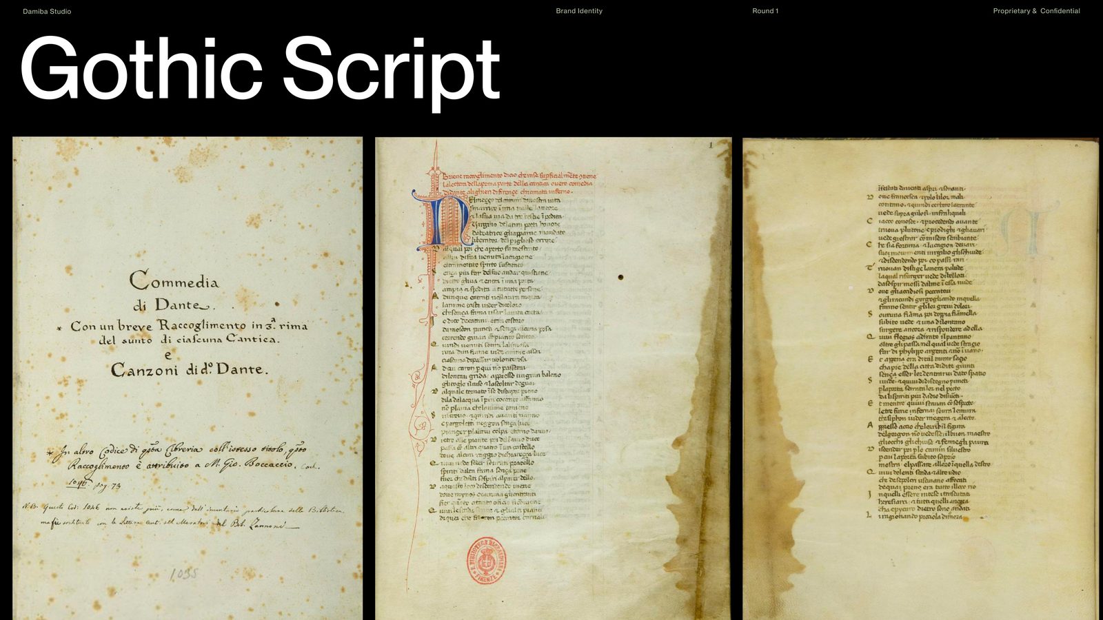 Gothic manuscript research
