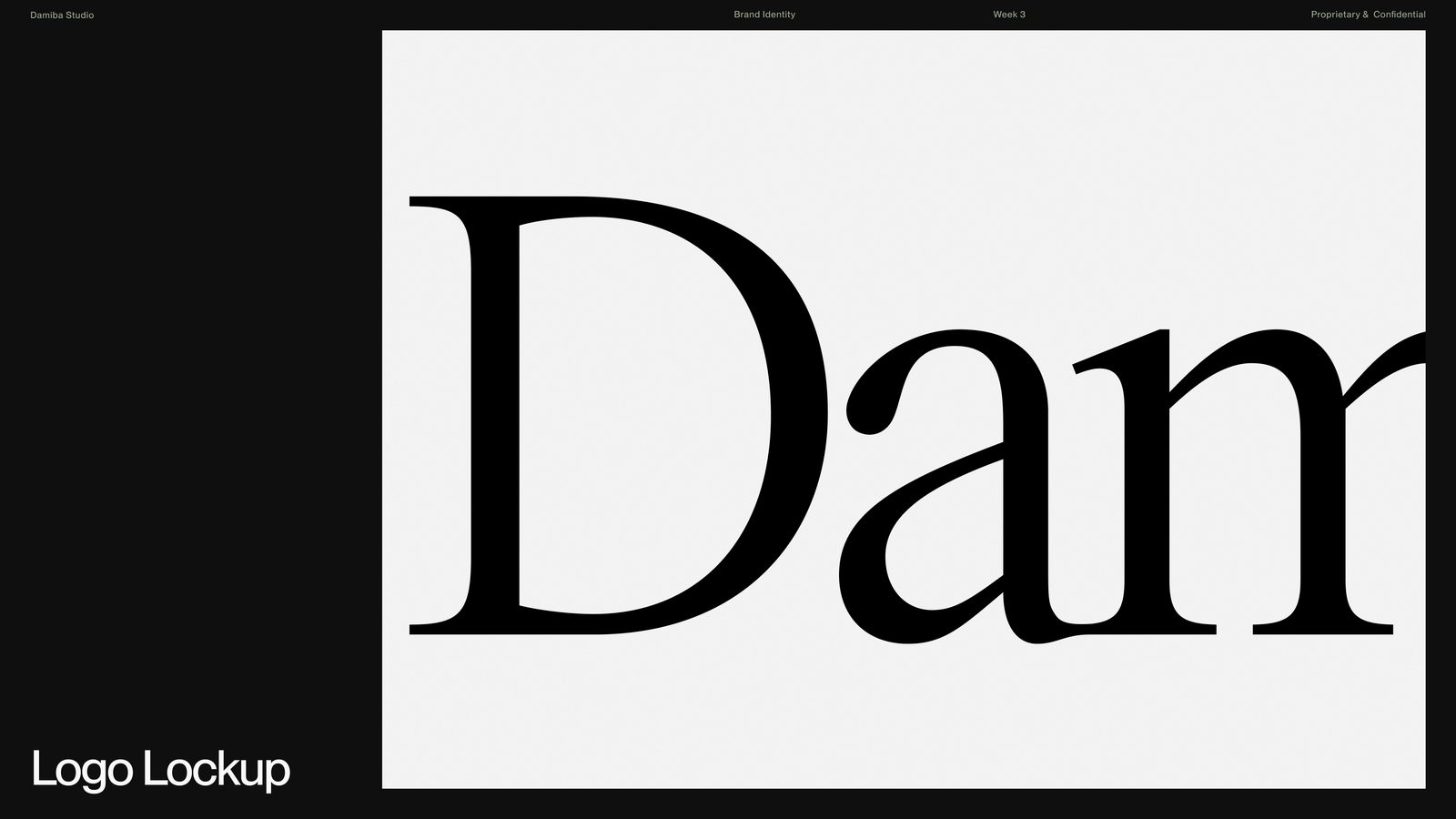 Close-up wordmark detail